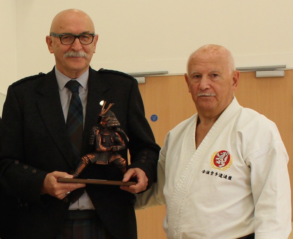 Albert Thomson with Ronnie Watt