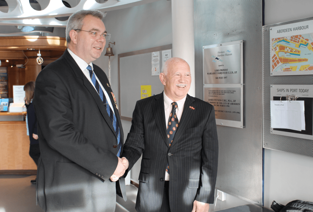 Alex Johnstone and Ronnie Watt