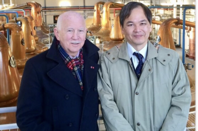 Ronnie Watt with Dr.  Ikuo Yamamoto